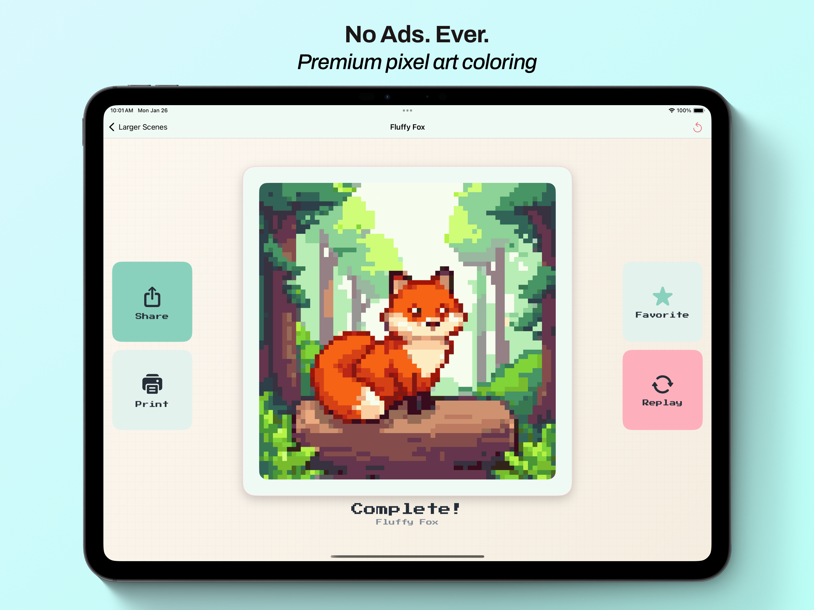 Pixel Pop iPad preview